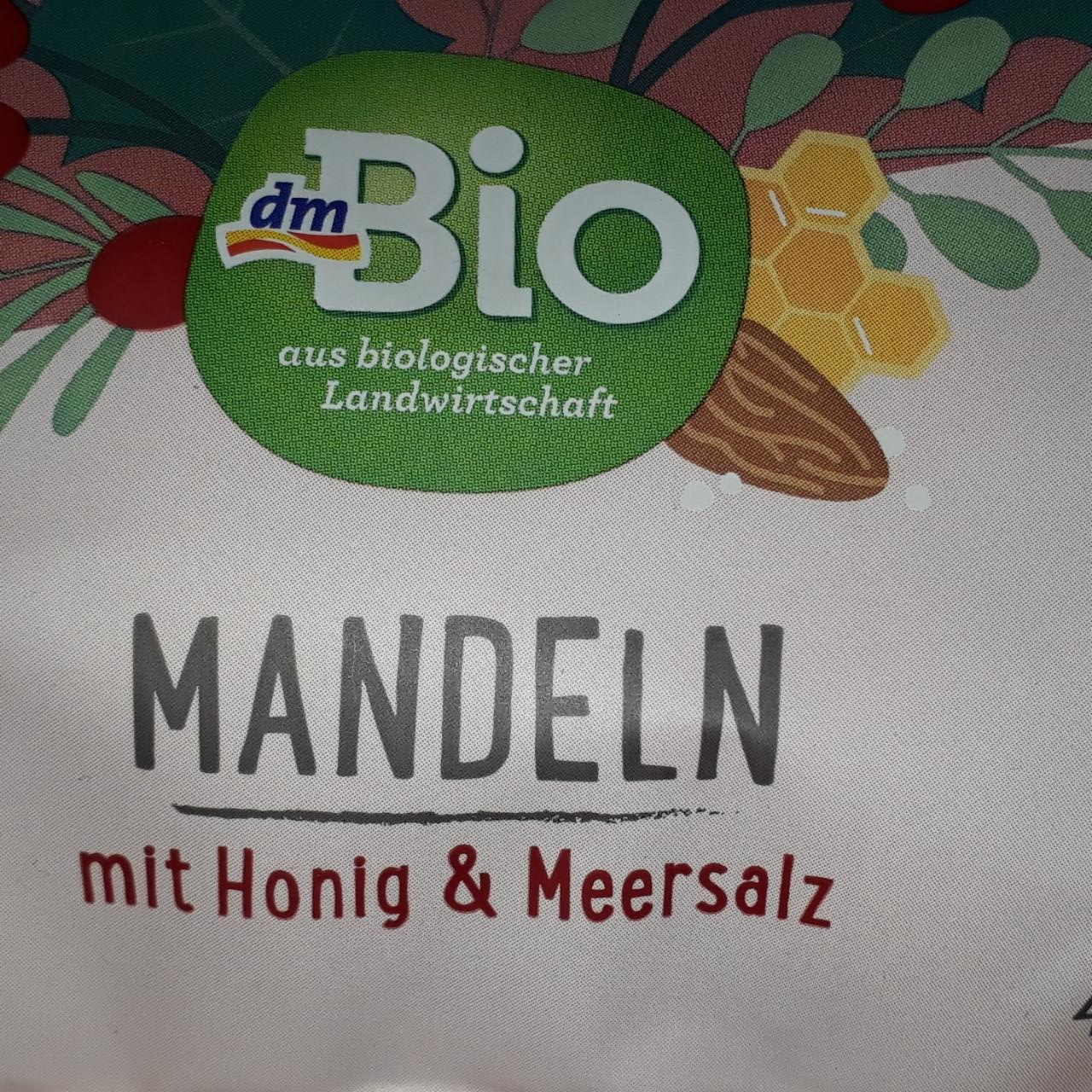 Fotografie - Mandeln mit honig & meersalz dmBio