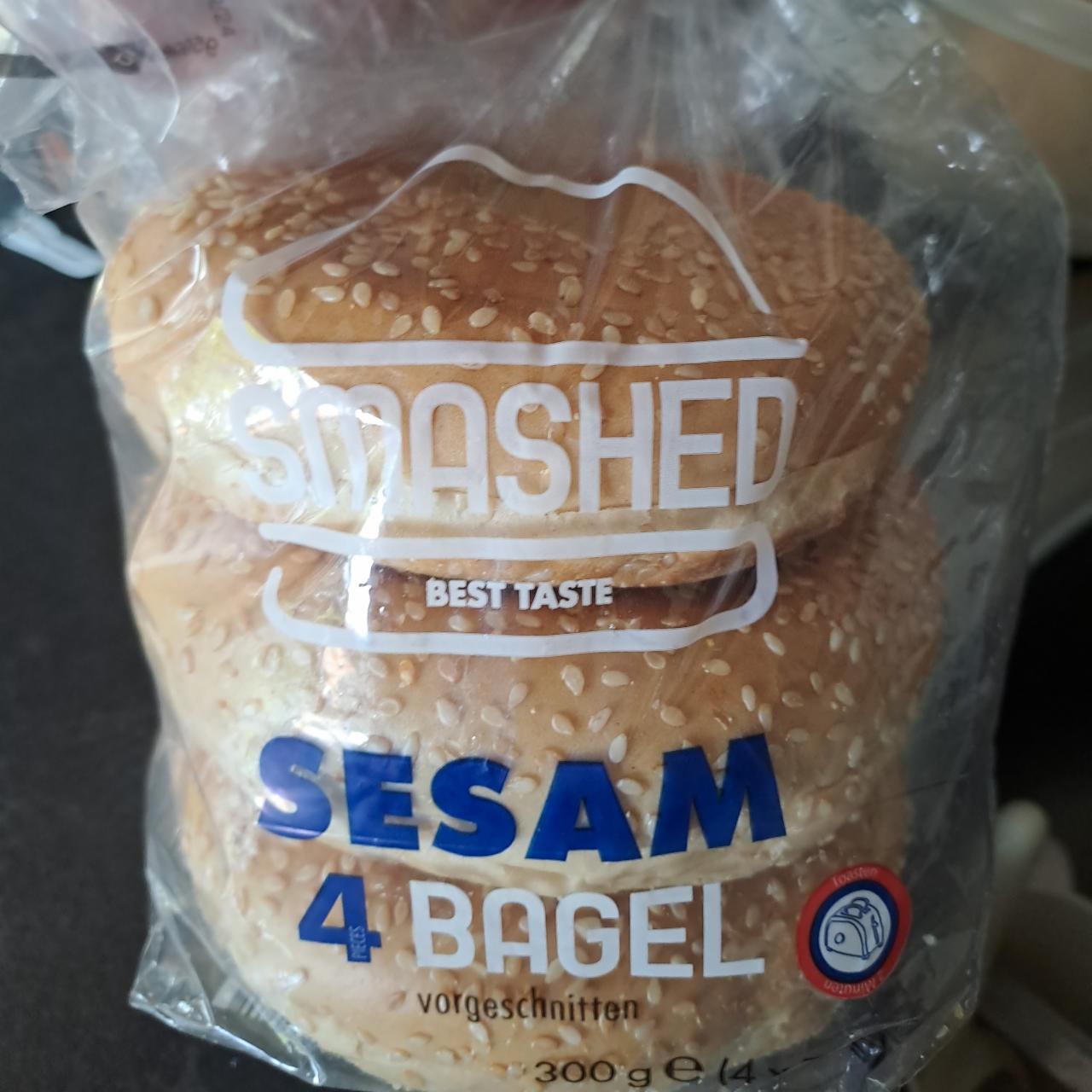 Fotografie - Sesam bagel Smashed