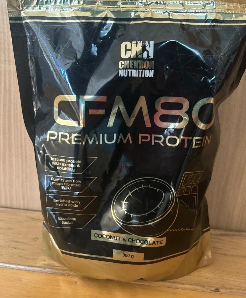 Fotografie - CFM80 Premium Protein Coconut & Chocolate Chevron Nutrition