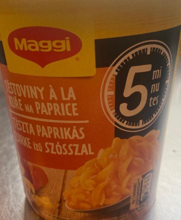 Fotografie - Těstoviny á la kuře na paprice Maggi