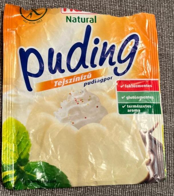 Fotografie - Natural puding tejszínízú pudingpor Haas