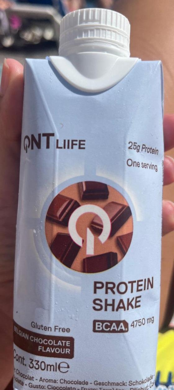 Fotografie - Protein shake belgian chocolate flavour QNT