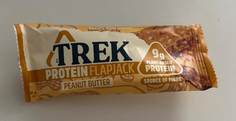 Fotografie - Protein flapjack peanut butter Trek