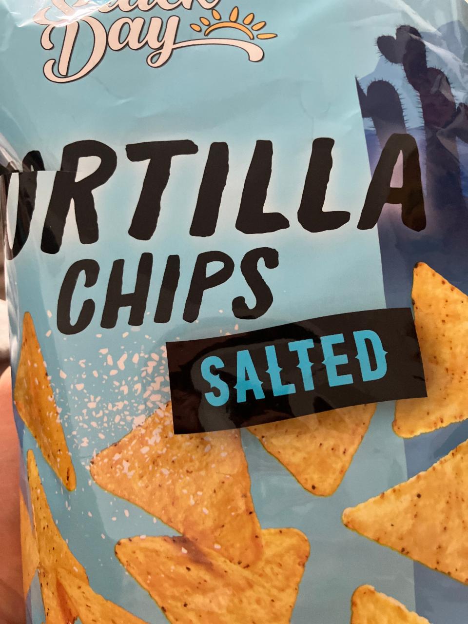 Fotografie - Tortilla chips salted Snack Day