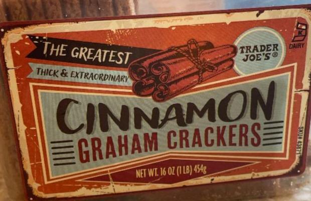 Fotografie - Cinnamon graham crackers Trader Joe's