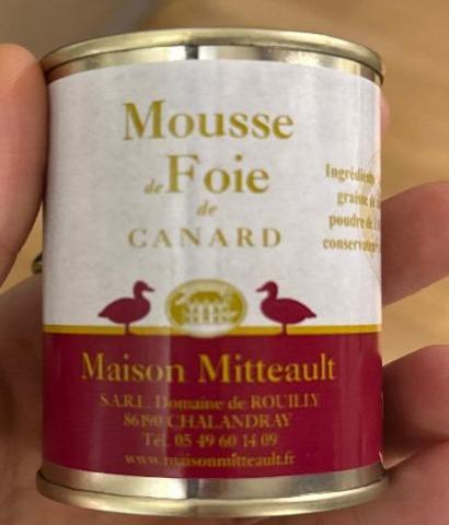 Fotografie - Mousse au foie de canard Maison Mitteault