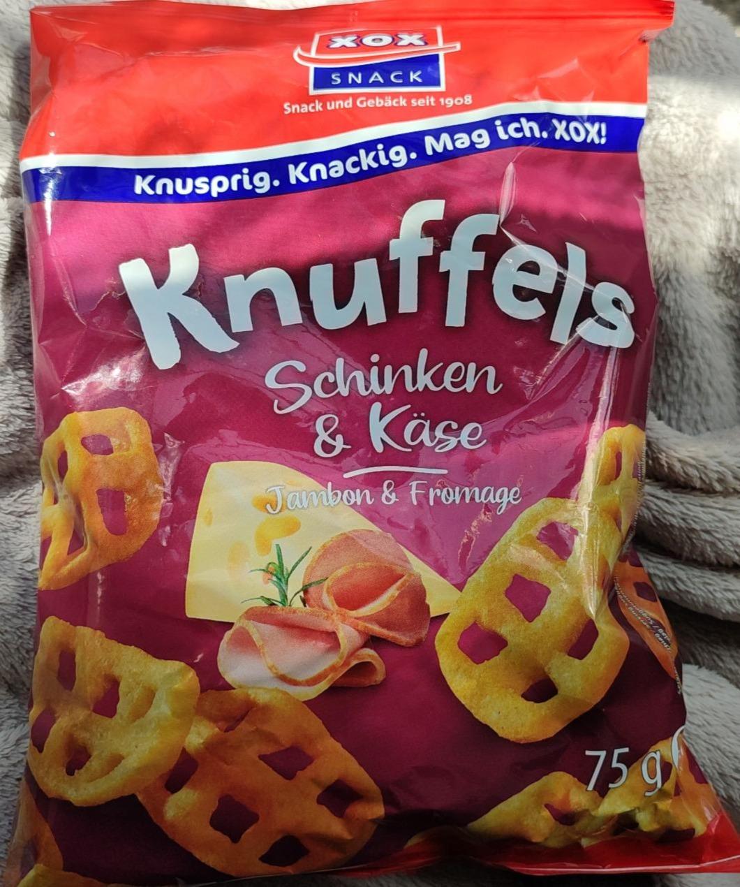 Fotografie - Knuffels schinken & käse XOX Snack