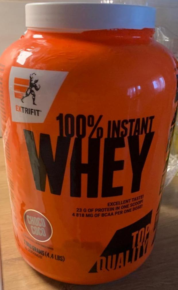 Fotografie - 100% Instant whey choco coco Extrifit