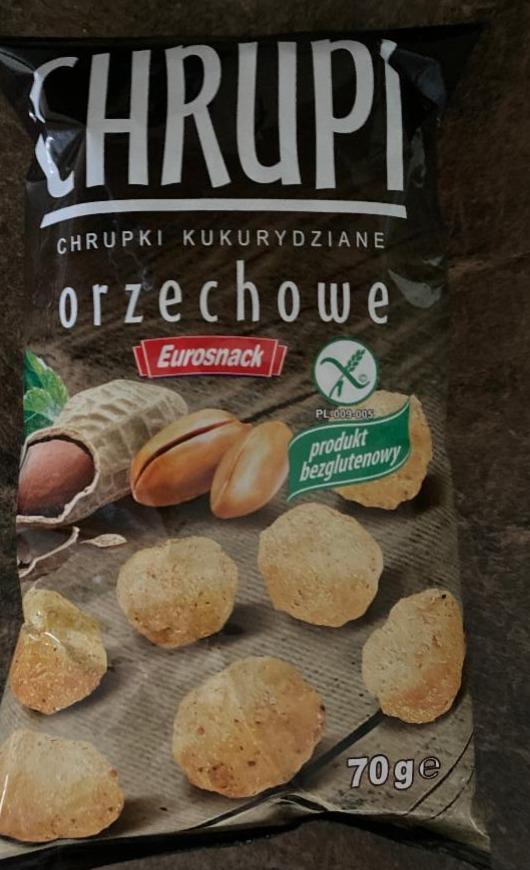 Fotografie - Chrupi chrupki kukurydziane orzechowe Eurosnack