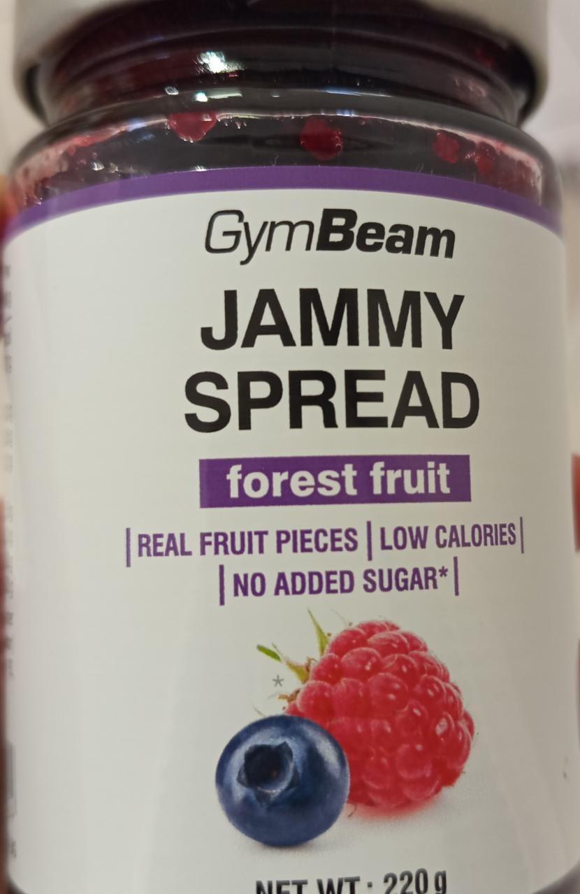 Fotografie - jammy spread forest fruit GymBeam