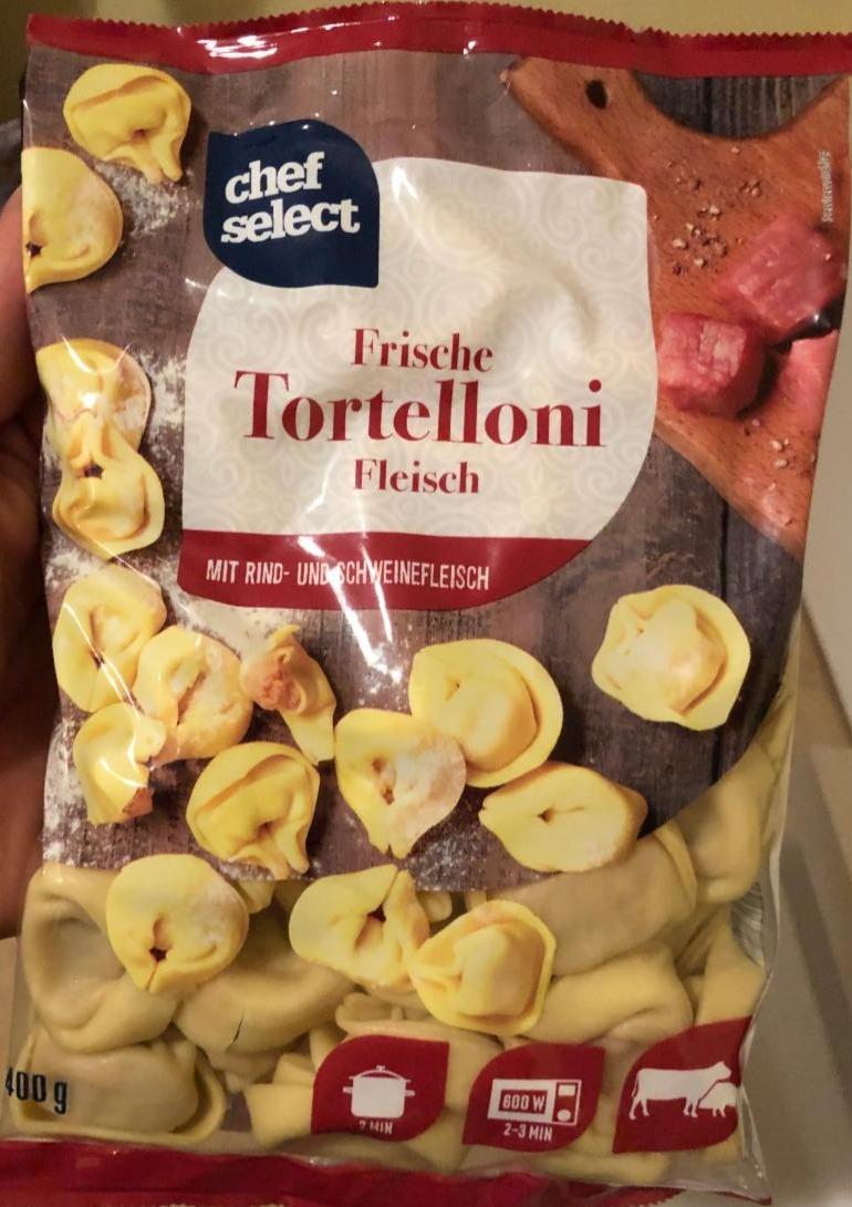 Chef - fleisch kJ Frische hodnoty Select Tortelloni kalorie, nutriční a