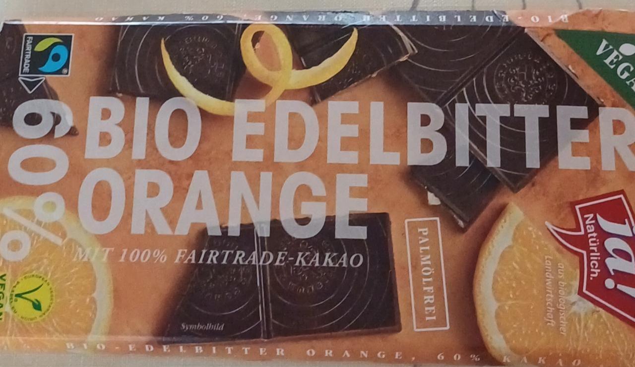 Fotografie - Bio Edelbitter Orange 60% Ja! Natürlich.