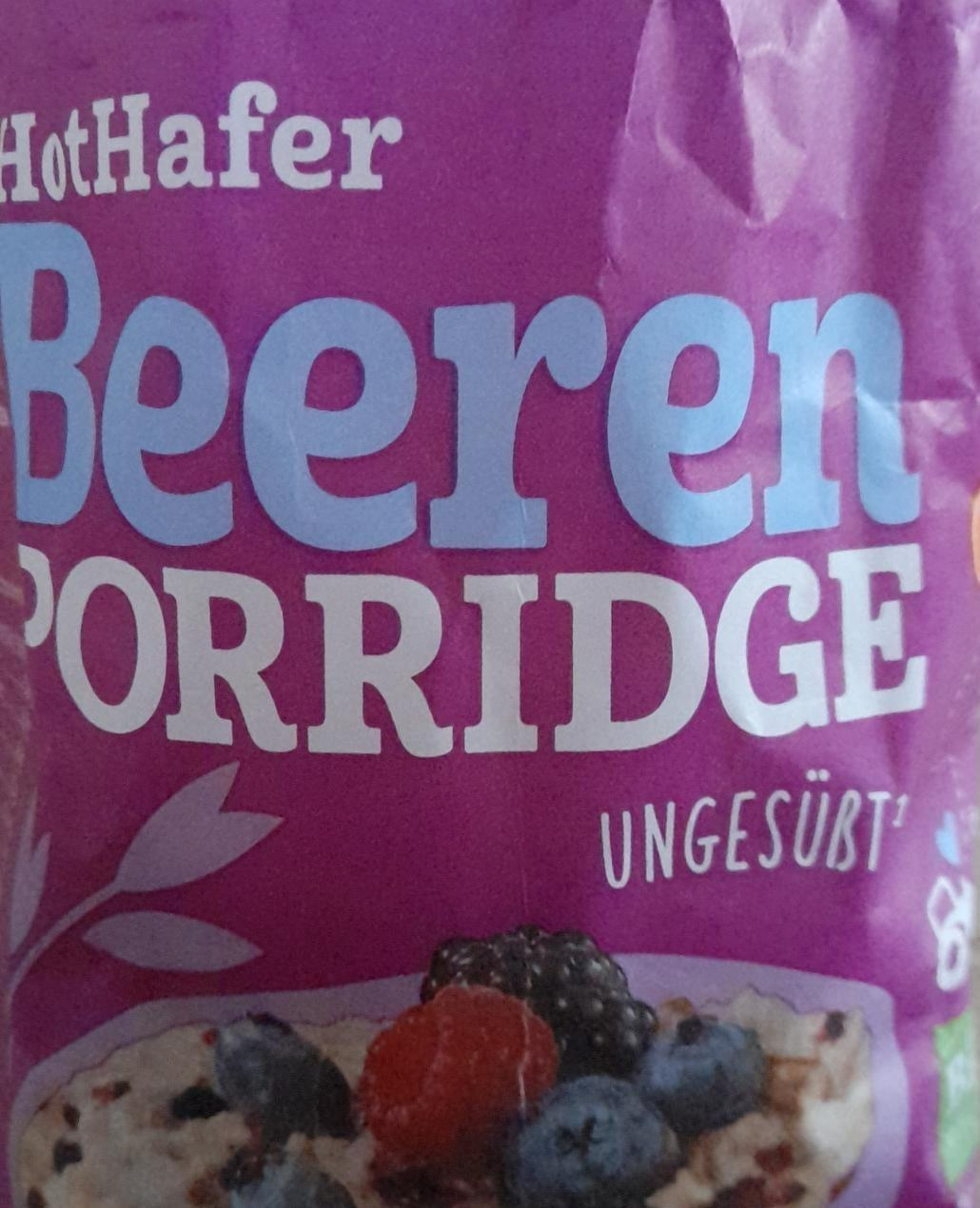 Fotografie - HotHafer berren porridge Bauck Hof