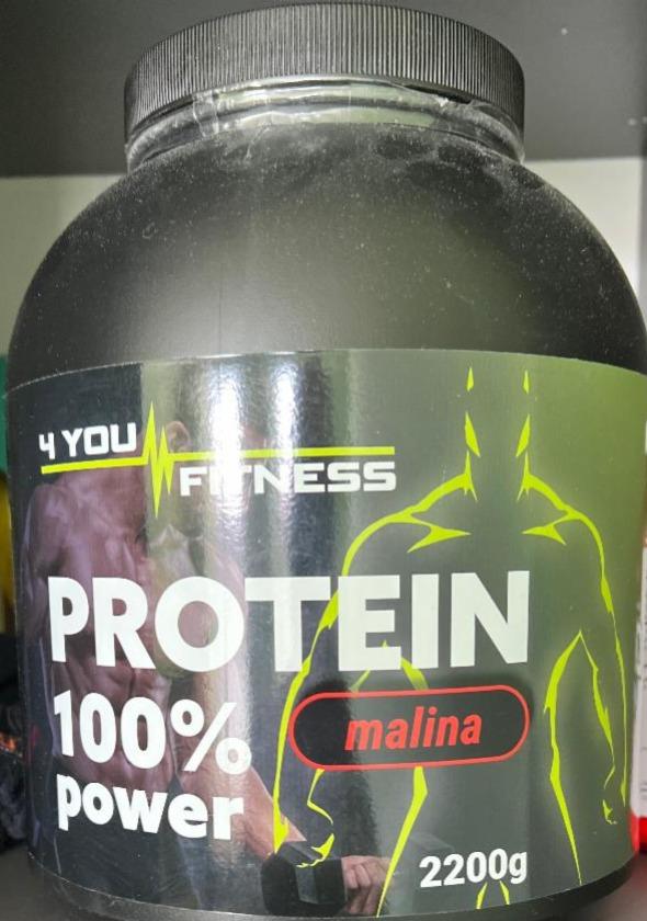 Fotografie - Protein 100% power Malina 4You Fitness