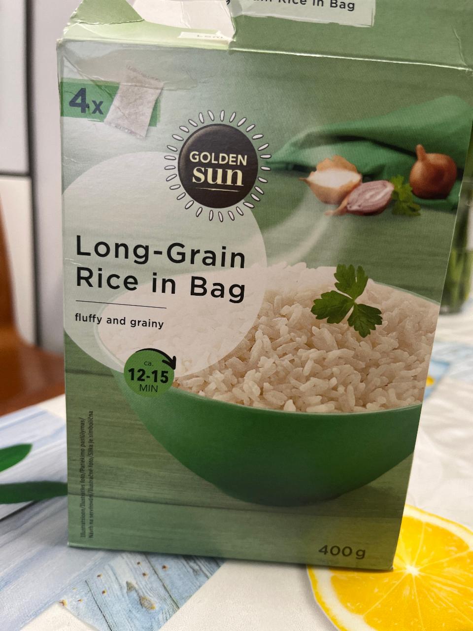 Fotografie - Rice long-grain Golden Sun