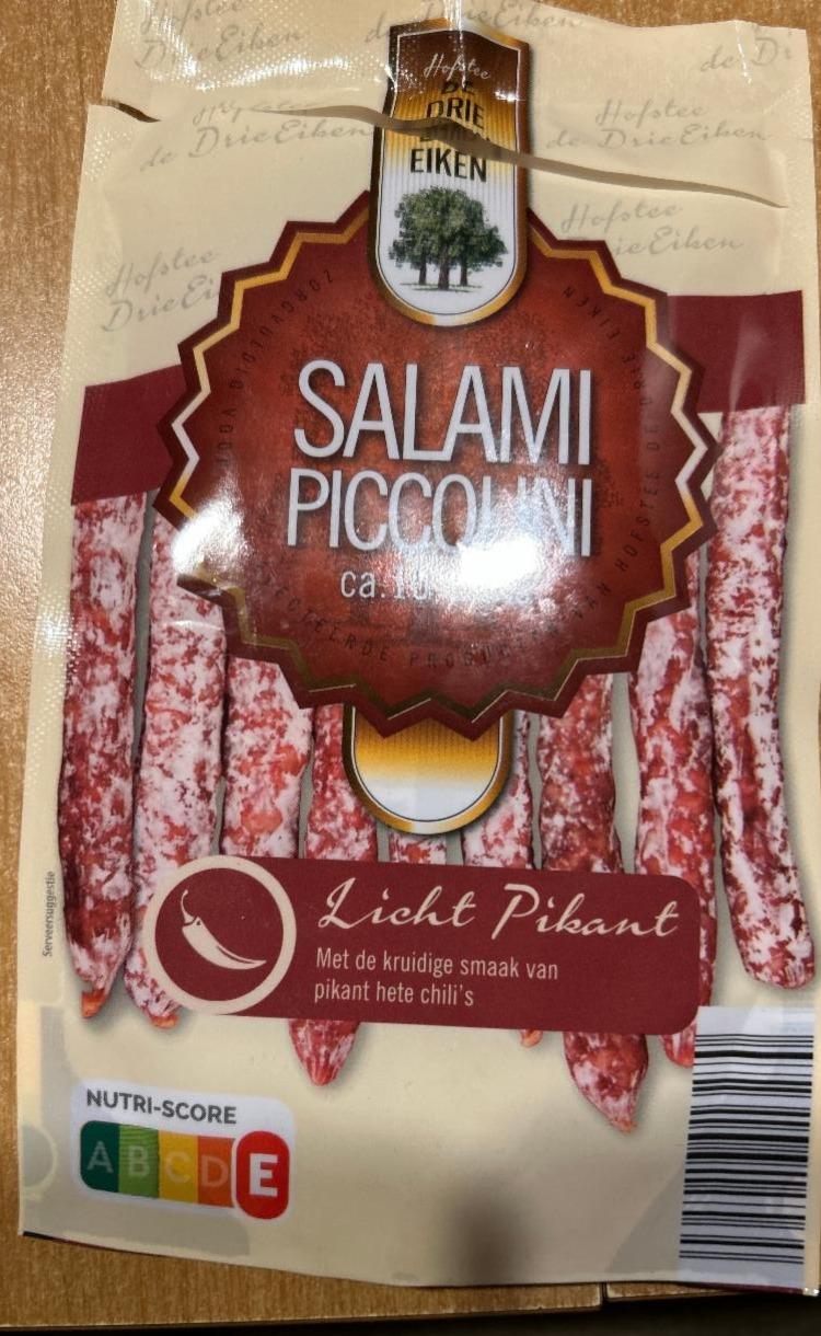 Fotografie - Salami piccolini licht pikant Drie Eiken