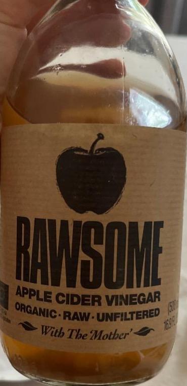 Fotografie - Apple cider vinegar organic Rawsome