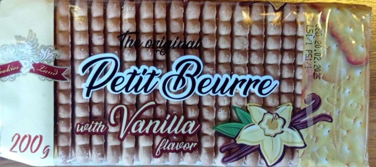 Fotografie - The original Petit Beurre with Vanilla flavour Apetitki