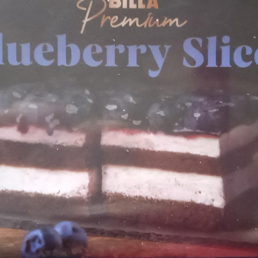 Fotografie - Blueberry slices Billa Premium