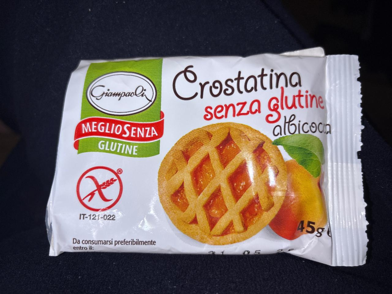 Fotografie - Crostatina senza glutine albicocca Giampaoli