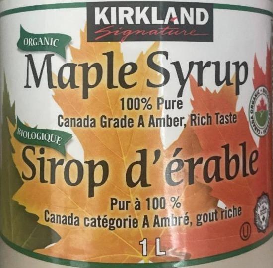 Fotografie - Maple syrup Kirkland Signature