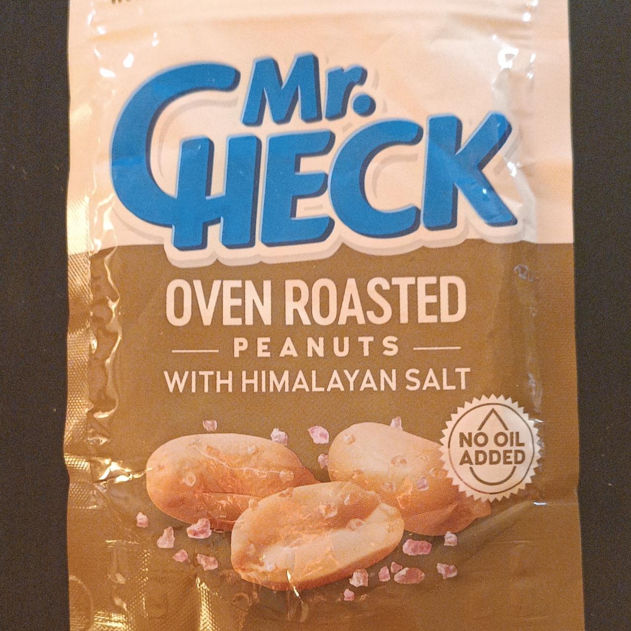 Fotografie - Oven roasted peanuts with himalayan salt Mr. Check