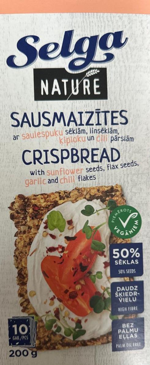 Fotografie - crispbread Selga nature