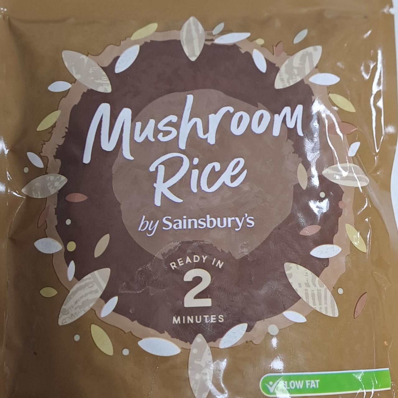 Fotografie - Mushroom rice Sainsbury's