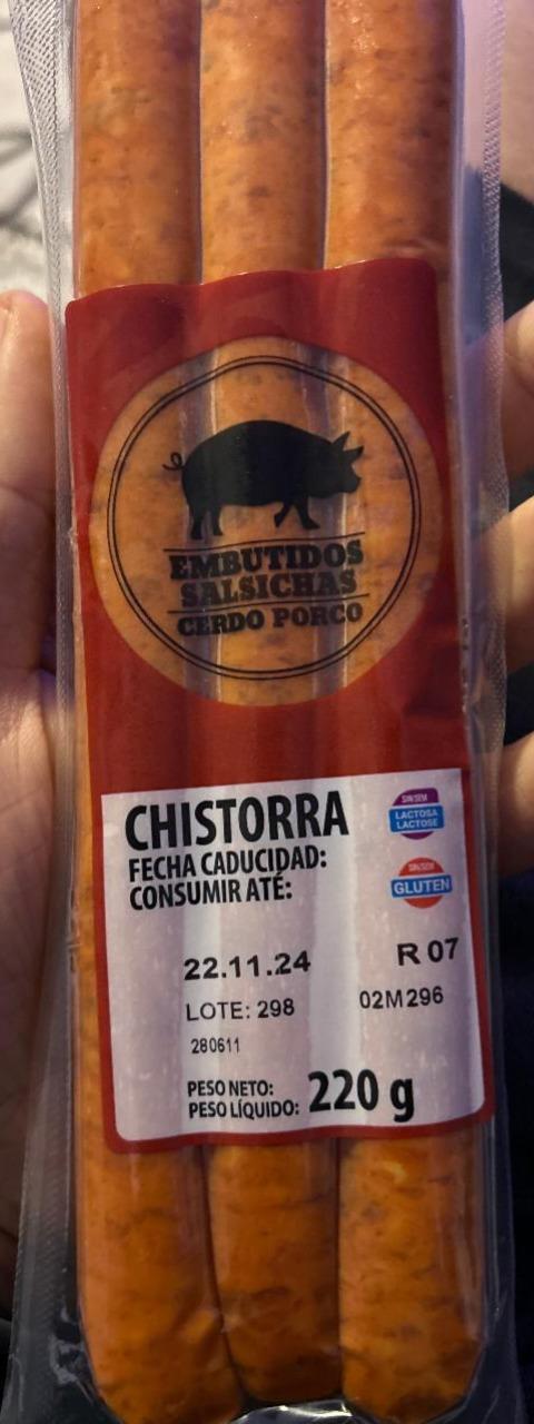 Fotografie - Chistorra Cerdo Porco