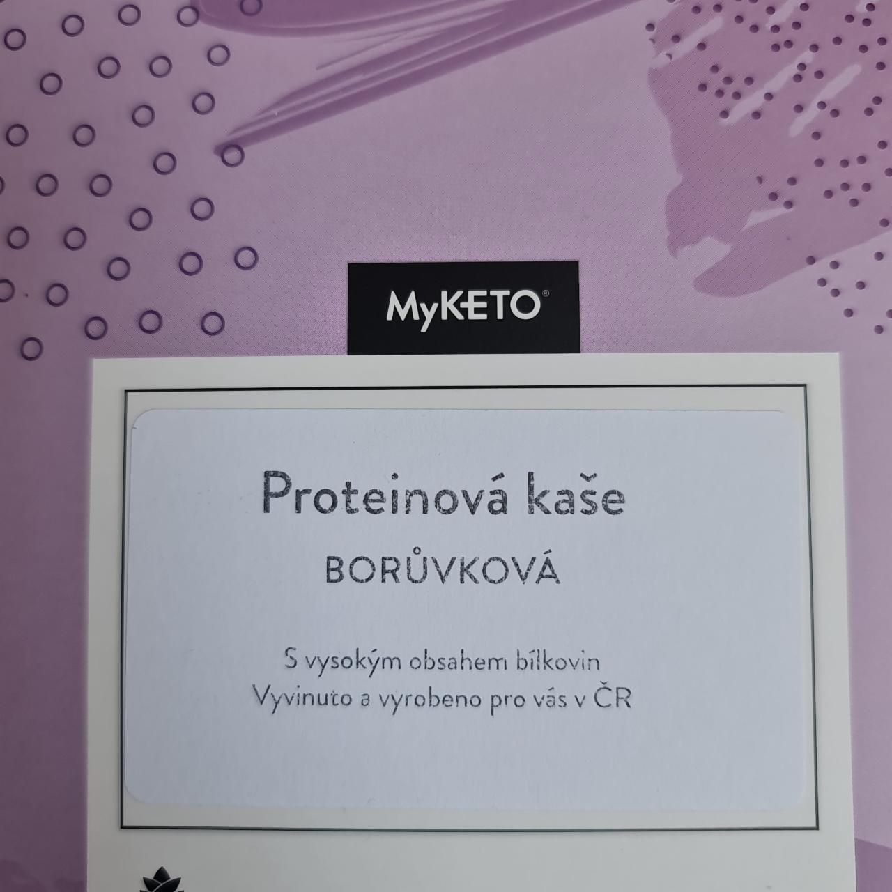 Fotografie - Proteinová kaše borůvková MyKeto