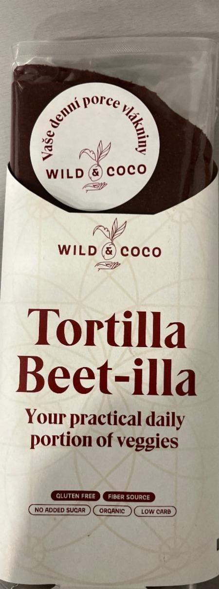 Fotografie - Tortilla beet-illa wild&coco