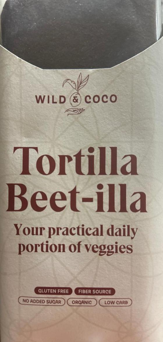 Fotografie - Tortilla beet-illa wild&coco