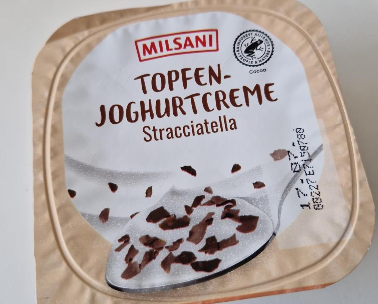 Fotografie - Topfen joghurtcreme Stracciatella