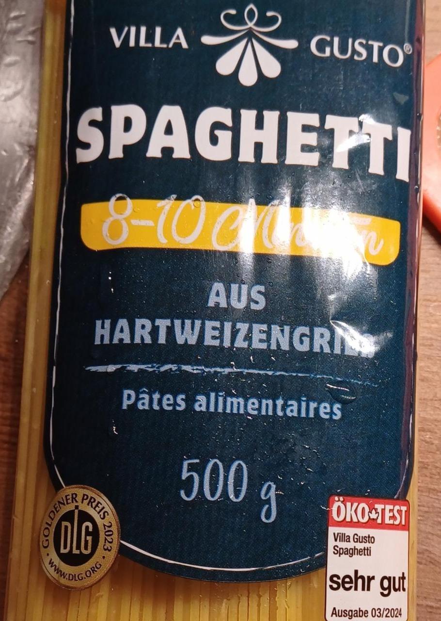 Fotografie - Spaghetti aus hartweizengrieß Villa Gusto