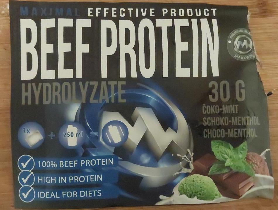 Fotografie - Beef Protein Hydrolyzate Čoko-Mint Maxxwin