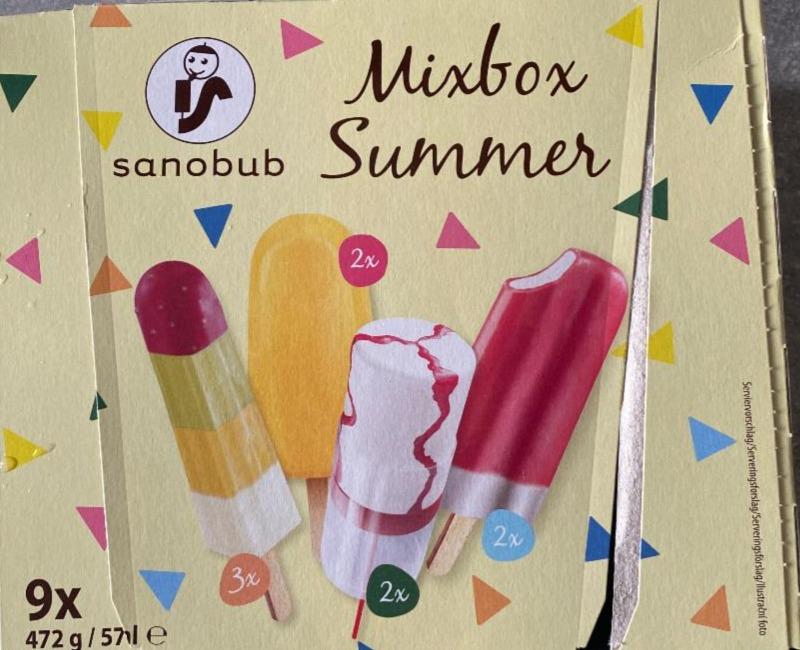 Fotografie - Mixbox summer sun fruit Sanobub