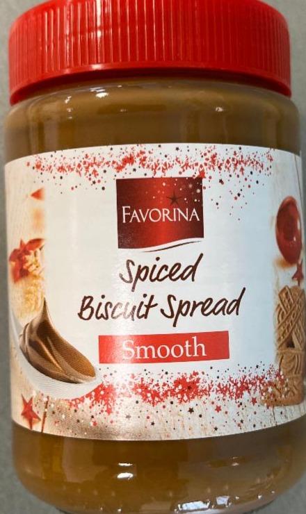 Fotografie - Spiced biscuit spread smooth Favorina