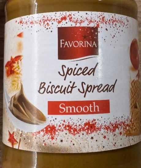 Fotografie - Spiced biscuit spread smooth Favorina