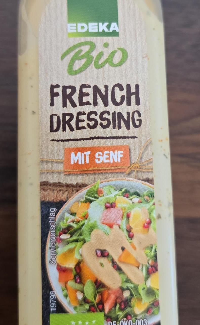 Fotografie - French dressing mit senf Edeka Bio