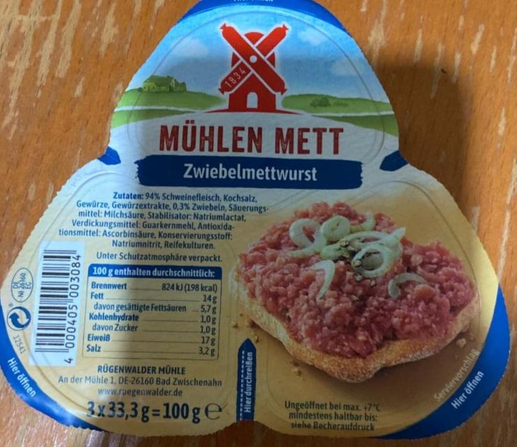 Fotografie - muhlen mett zwiebelmettwurst