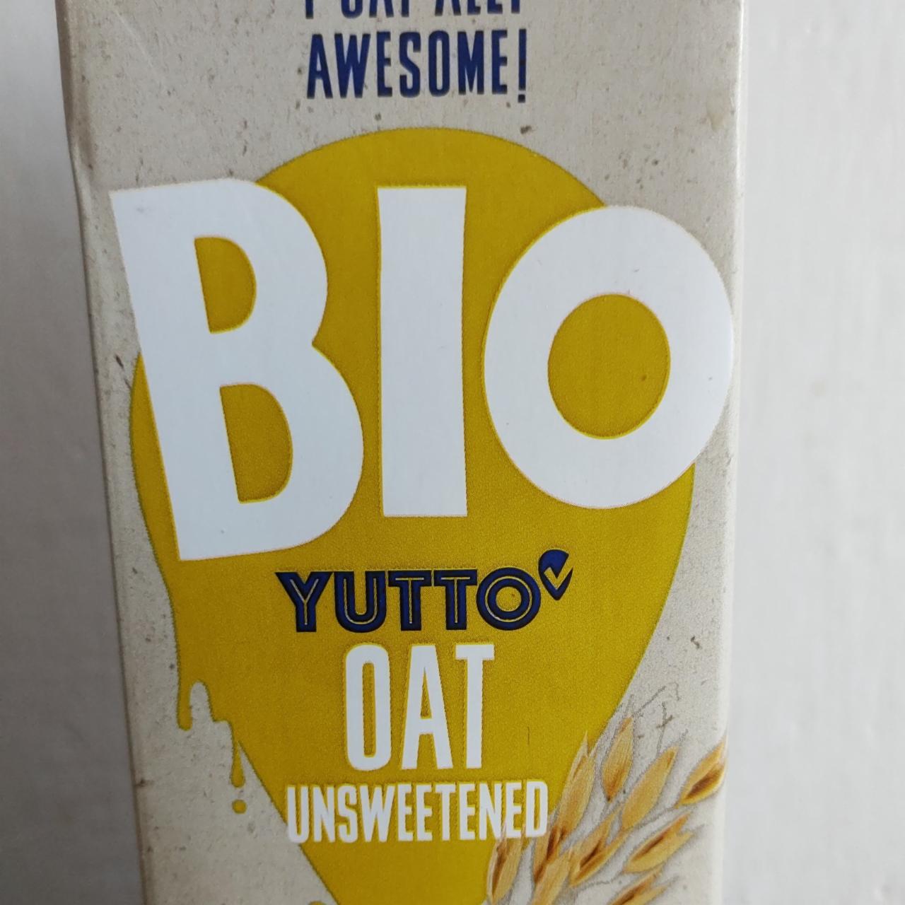 Fotografie - Bio Oat Unsweetened Yutto