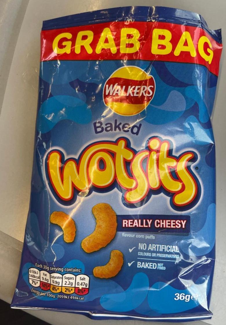 Fotografie - Baked wotsits really cheesy Walkers