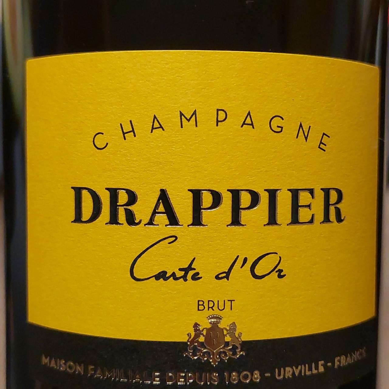 Fotografie - Champagne carte d'or brut Drappier