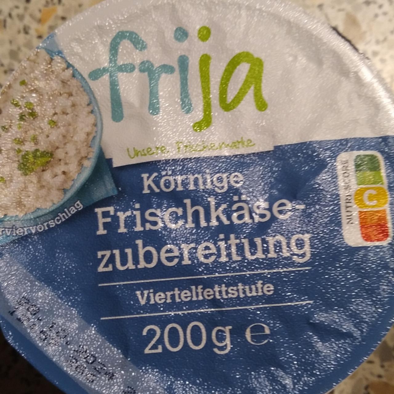 Fotografie - Körnige frischkäse zubereitung Frija