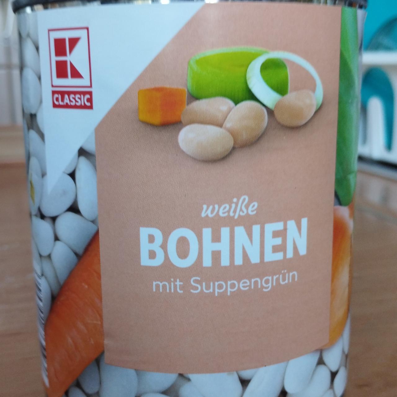 Fotografie - Weiße bohnen mit suppengrün K-Classic