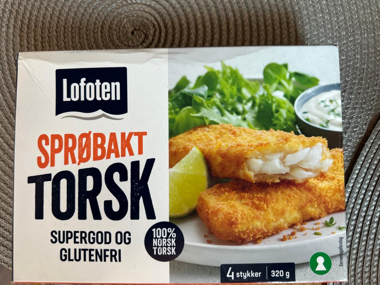 Fotografie - Sprøbakt Torsk Lofoten