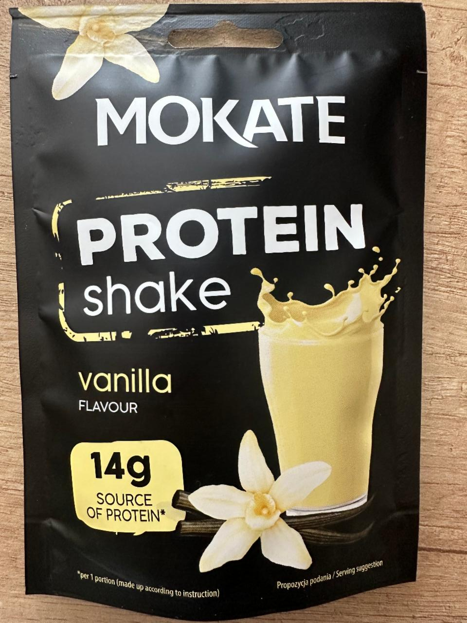 Fotografie - Protein shake vanilka flavour Mokate