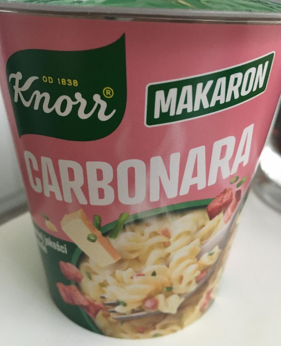 Fotografie - Makaron carbonara Knorr