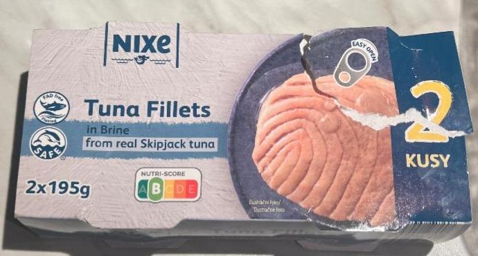 Fotografie - Tuna fillets in brine from skipjack tuna Nixe