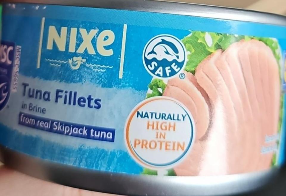 Fotografie - Tuna fillets in brine from skipjack tuna Nixe